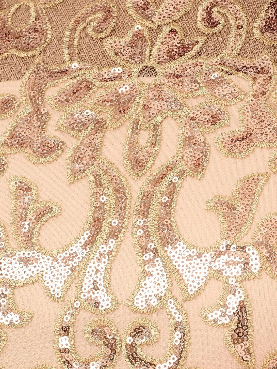 Adrianna Papell Women's Sequin Embroidery Gown