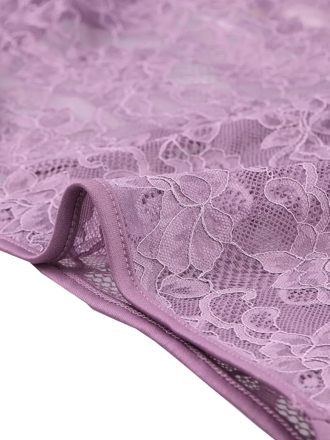 Agnes Orinda Plus Size Floral Lace Shrug for Women Elegant 3/4 Sleeve Lightweight Sheer Bolero Cardigan