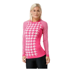 Agnes Top Pink/White