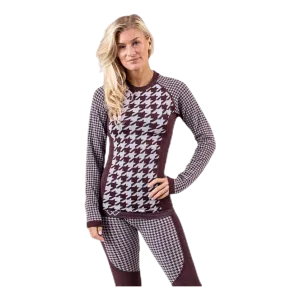 Agnes Top Purple/Brown