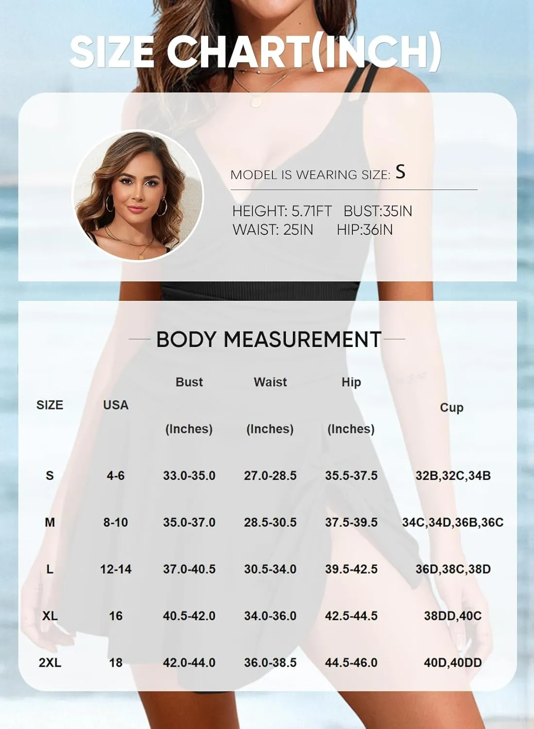 Aleumdr Ribbed One Piece Swimdress Swimsuits for Women Tummy Control Tie Knot Swim Skirt V Neck Bathing Suit