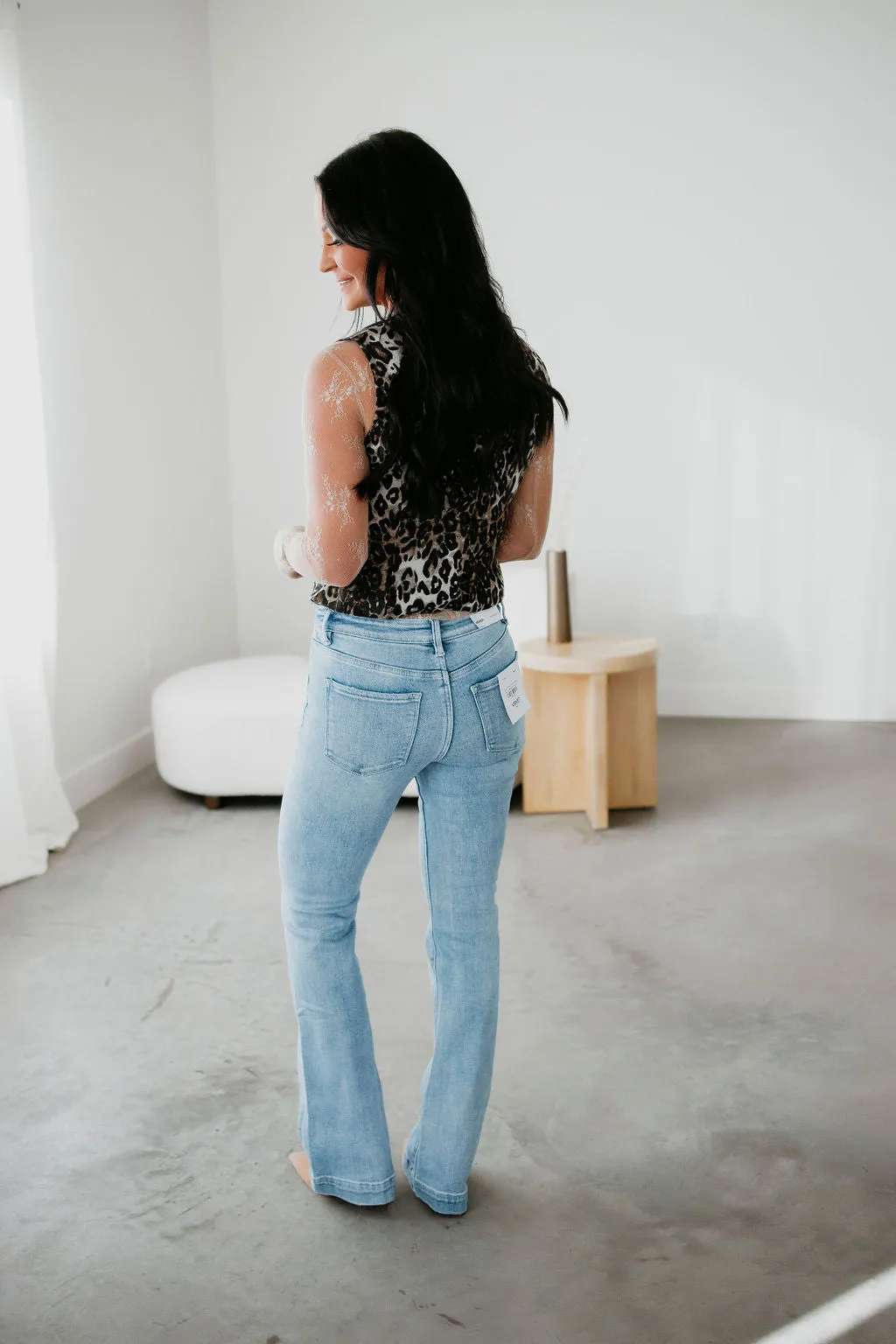 Amora Leopard Print Vest