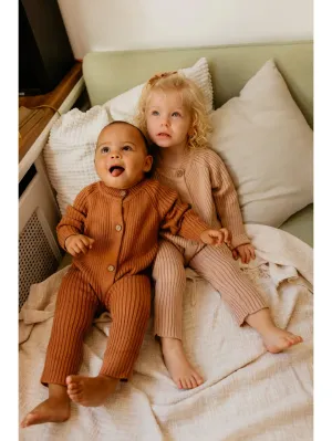 Ava Cotton Knit Onesie