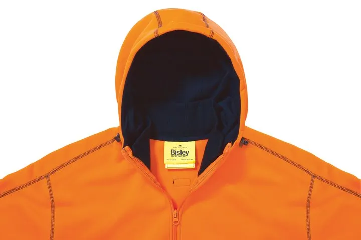 BK6819 Bisley Hi Vis Fleece Hoodie