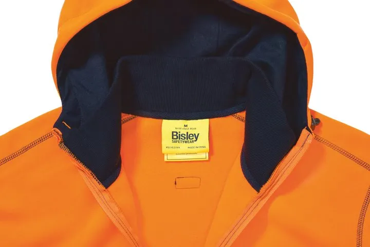 BK6819 Bisley Hi Vis Fleece Hoodie