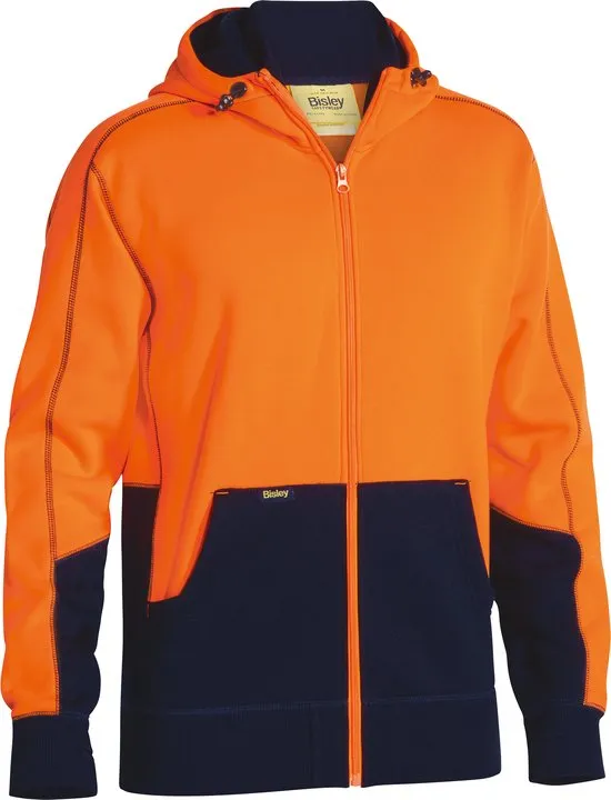 BK6819 Bisley Hi Vis Fleece Hoodie