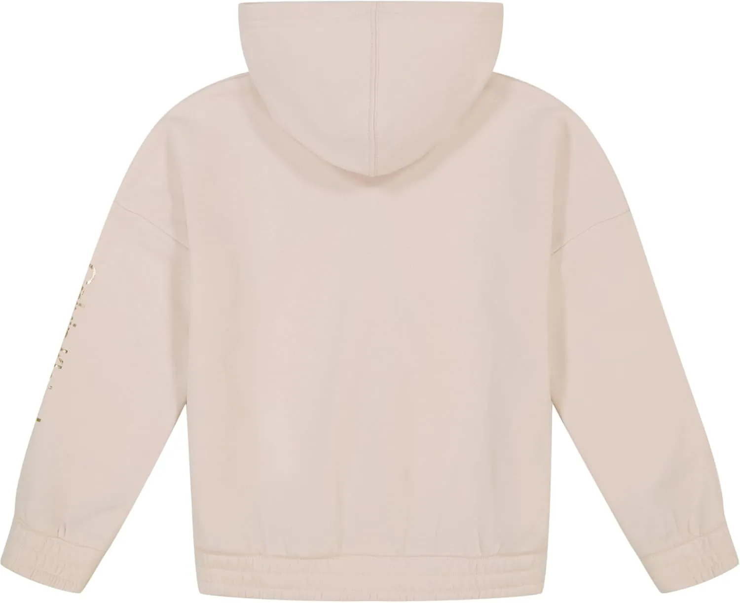 Calvin Klein Girls' Full-Zip Fleece Hoodie Sweatshirt with Front Pockets