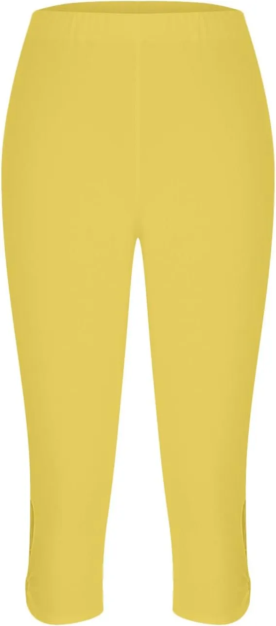 Capri Leggings for Women 2024 Summer Plus Size Capris Knee Length Casual Workout Yoga Capri Pants Beach Cropped Pants