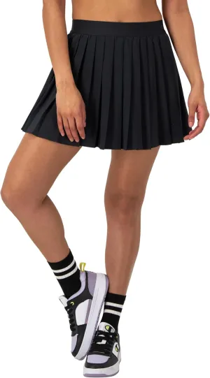 Champion Women's Pleated Sport Skort, Moisture Wicking Skirt with Built-In Shorts For Women, 3
