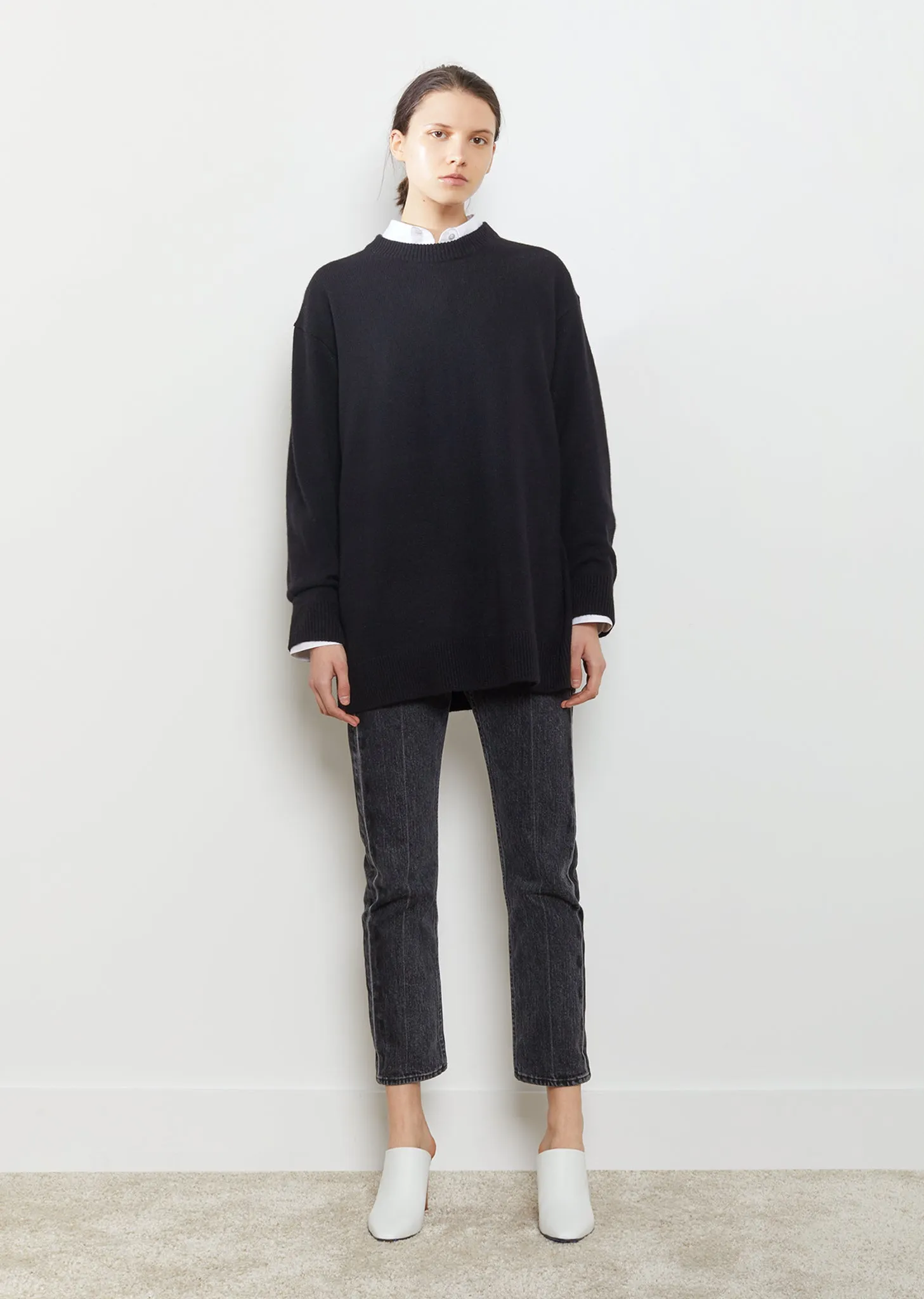 Emiko Cashmere Crewneck