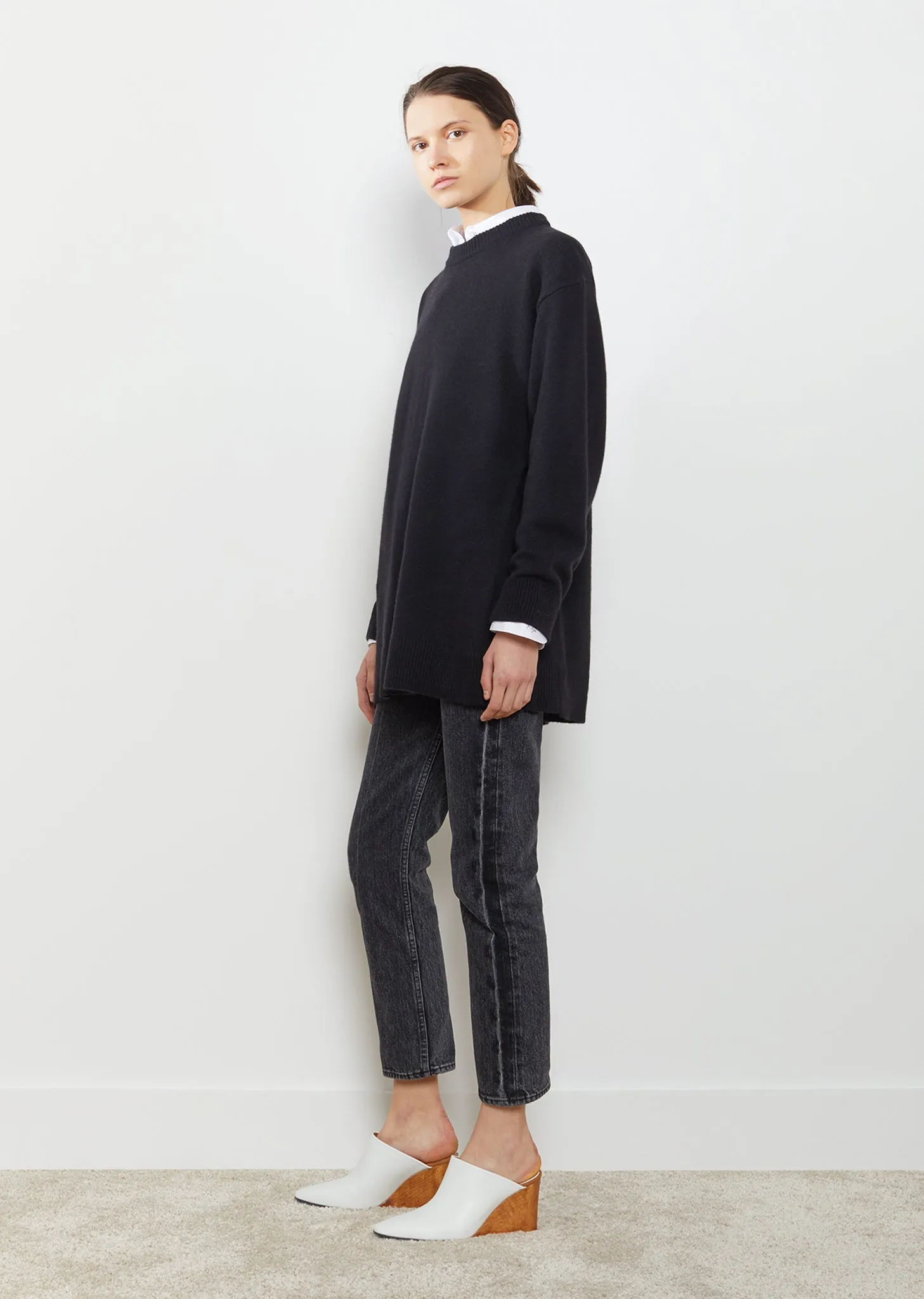 Emiko Cashmere Crewneck