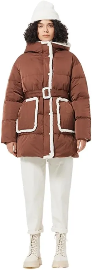 Fitouch Mary Women's Short Down Puffer Coat Jacket | Thicken | 750  Fill Power