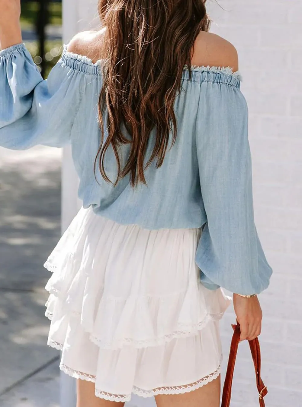 Flowy Tiered Mini Skirts for Women Trendy 2025 Summer Ruffle Y2k Skirt Casual Boho Skorts Golf Tennis Skirts