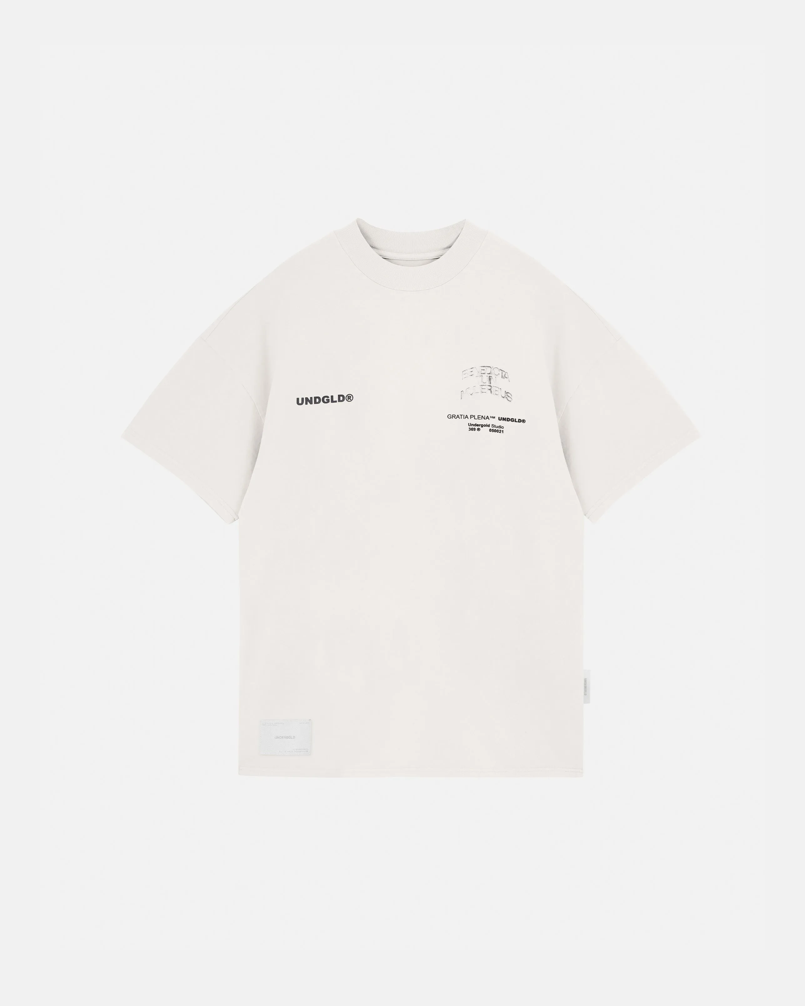 Gratia Plena Benedicta Tshirt White