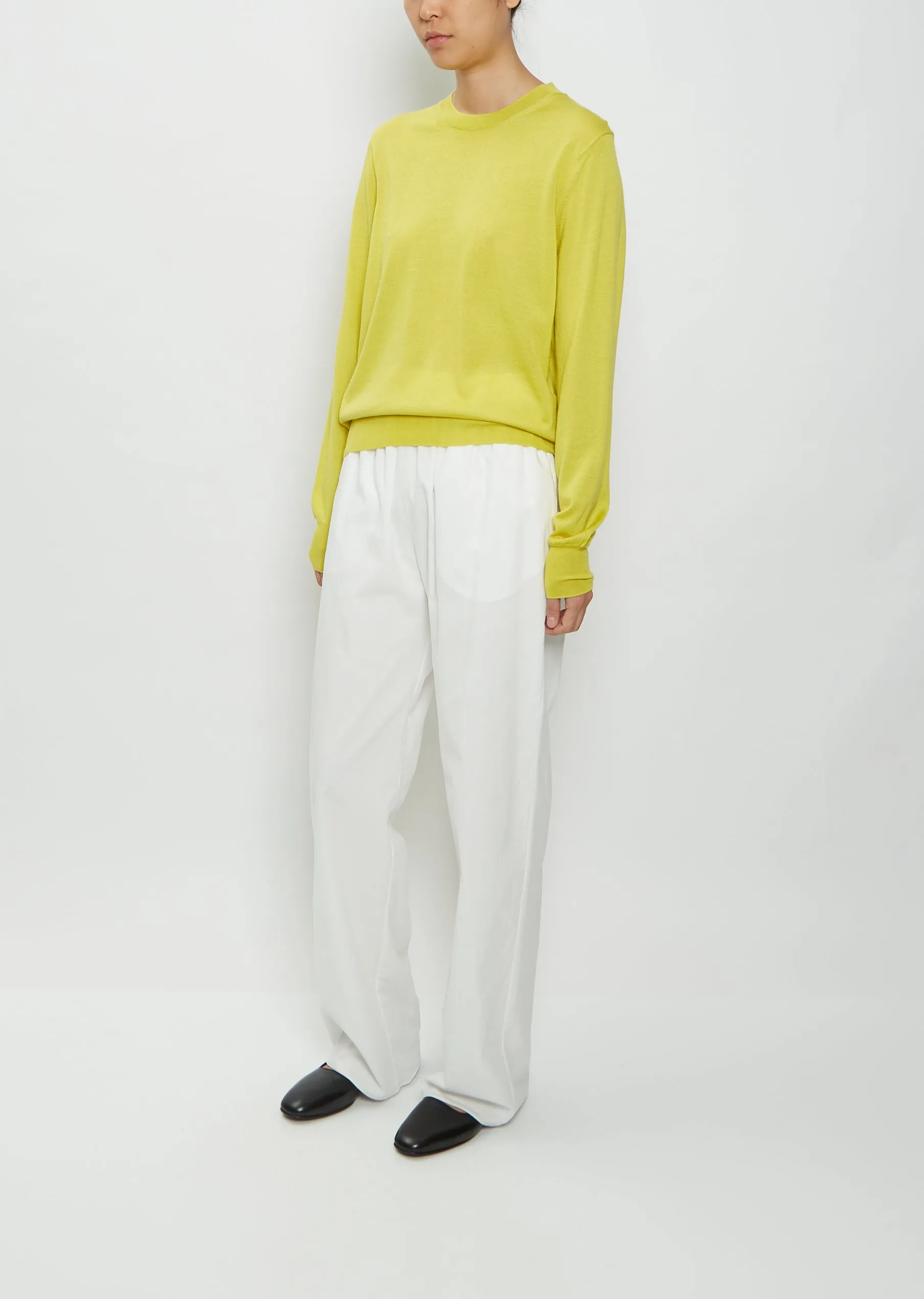 Islington Top — Chartreuse Yellow