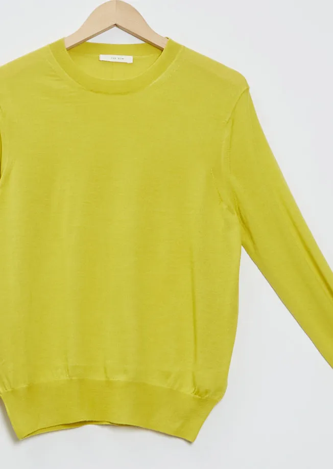 Islington Top — Chartreuse Yellow