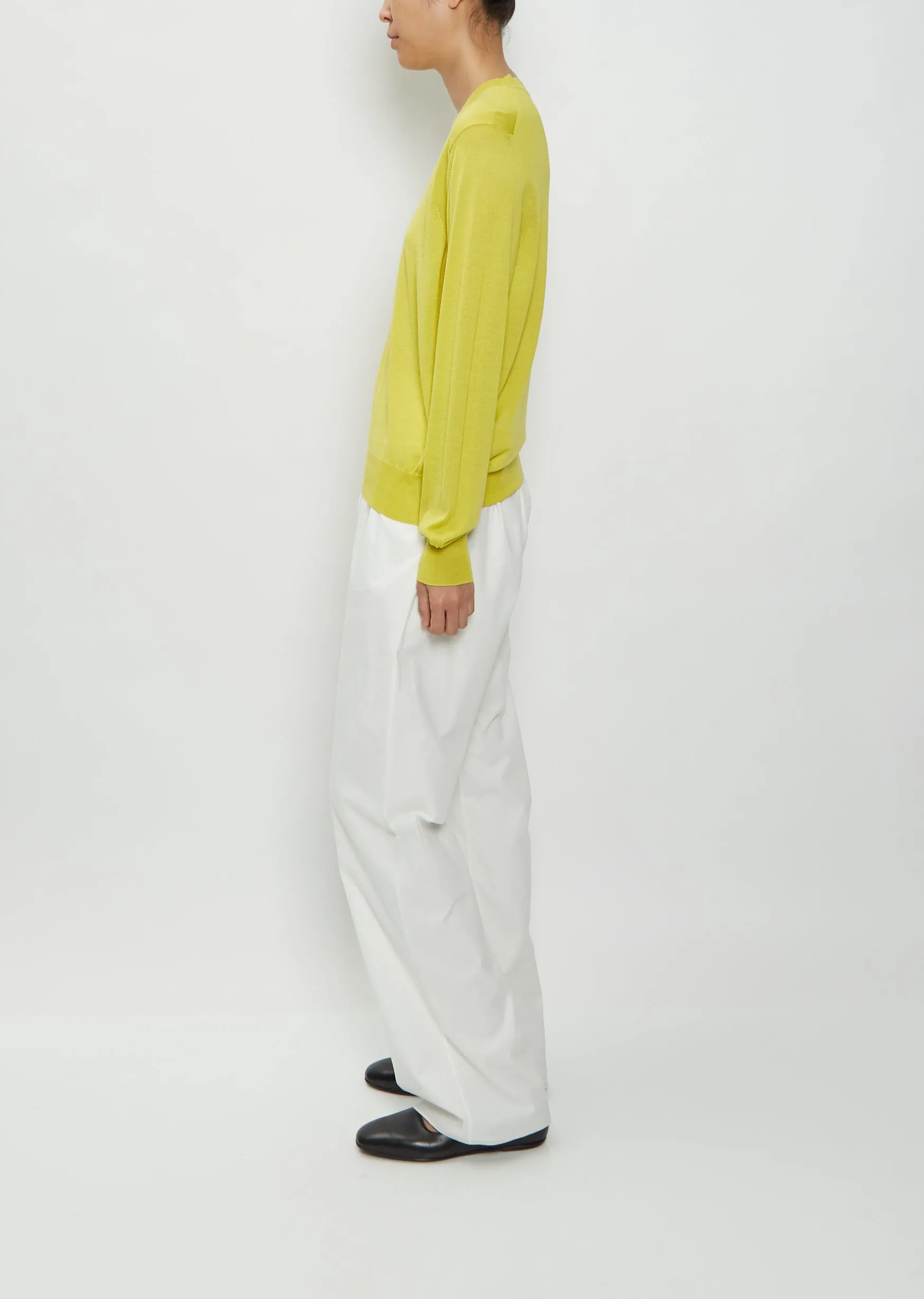 Islington Top — Chartreuse Yellow