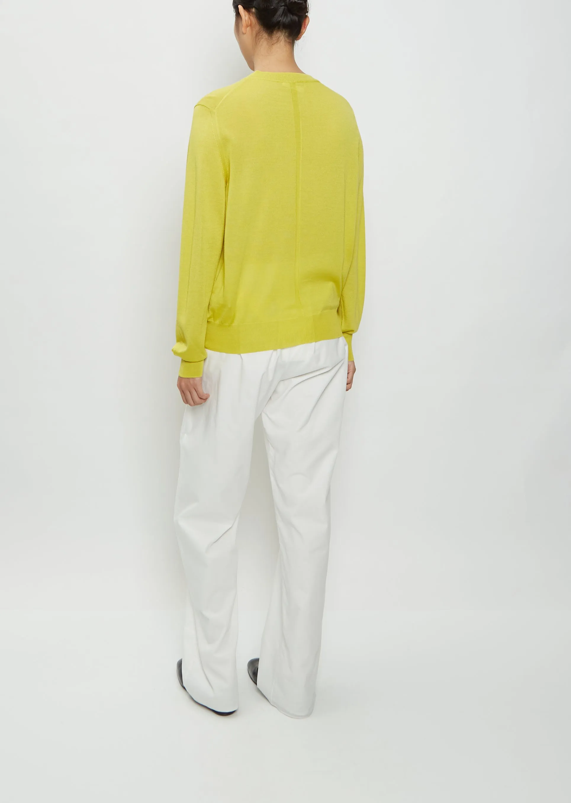 Islington Top — Chartreuse Yellow