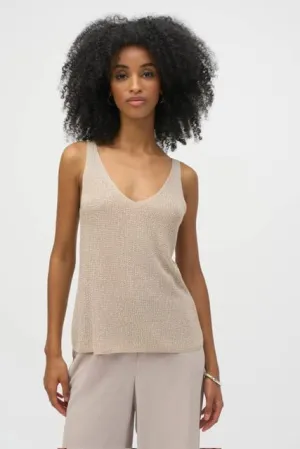 Knitted Cami With Rhinestones