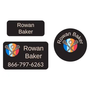 Lacrosse Clothing Labels Pack