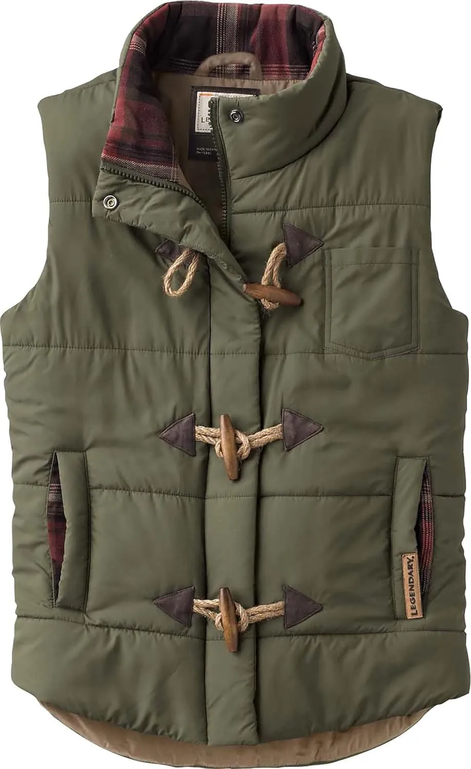 Legendary Whitetails Women's Quilted Toggle Puffer Vest