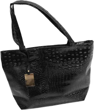 LIFKOME Fashion Tote Bag Print Women's Handbag for Travel Work Shopping Large Capacity