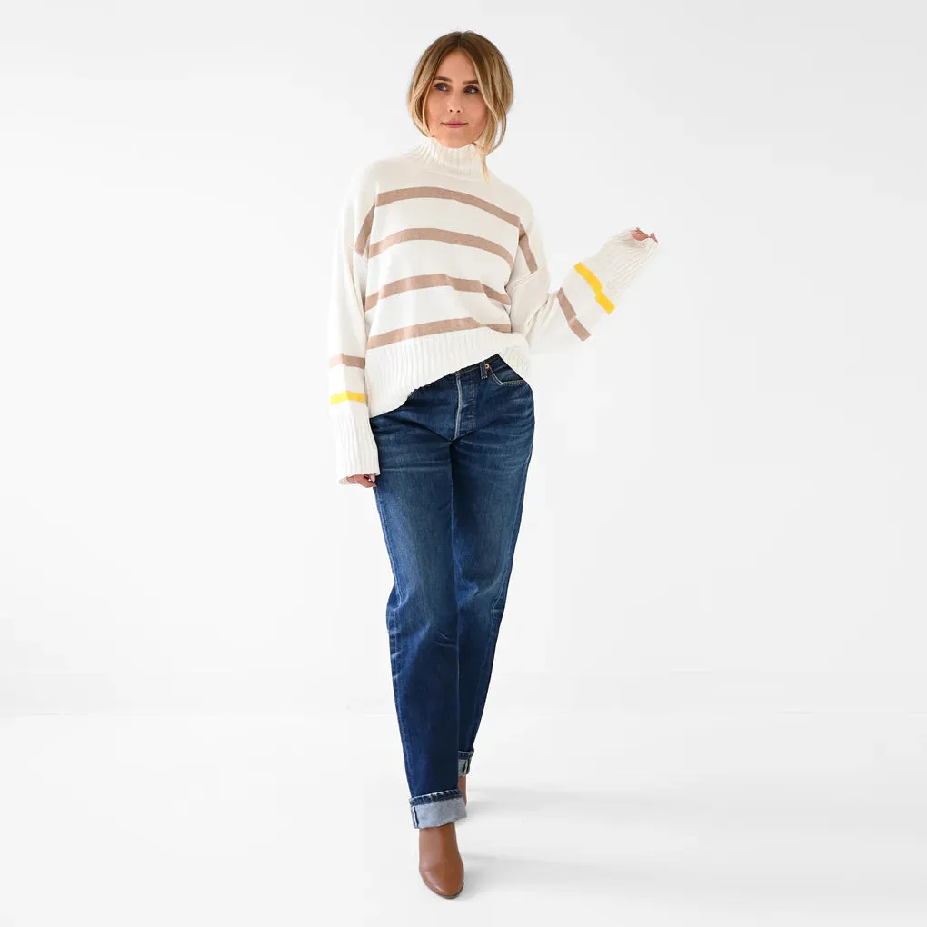 Marlow Sweater Wide Stripe