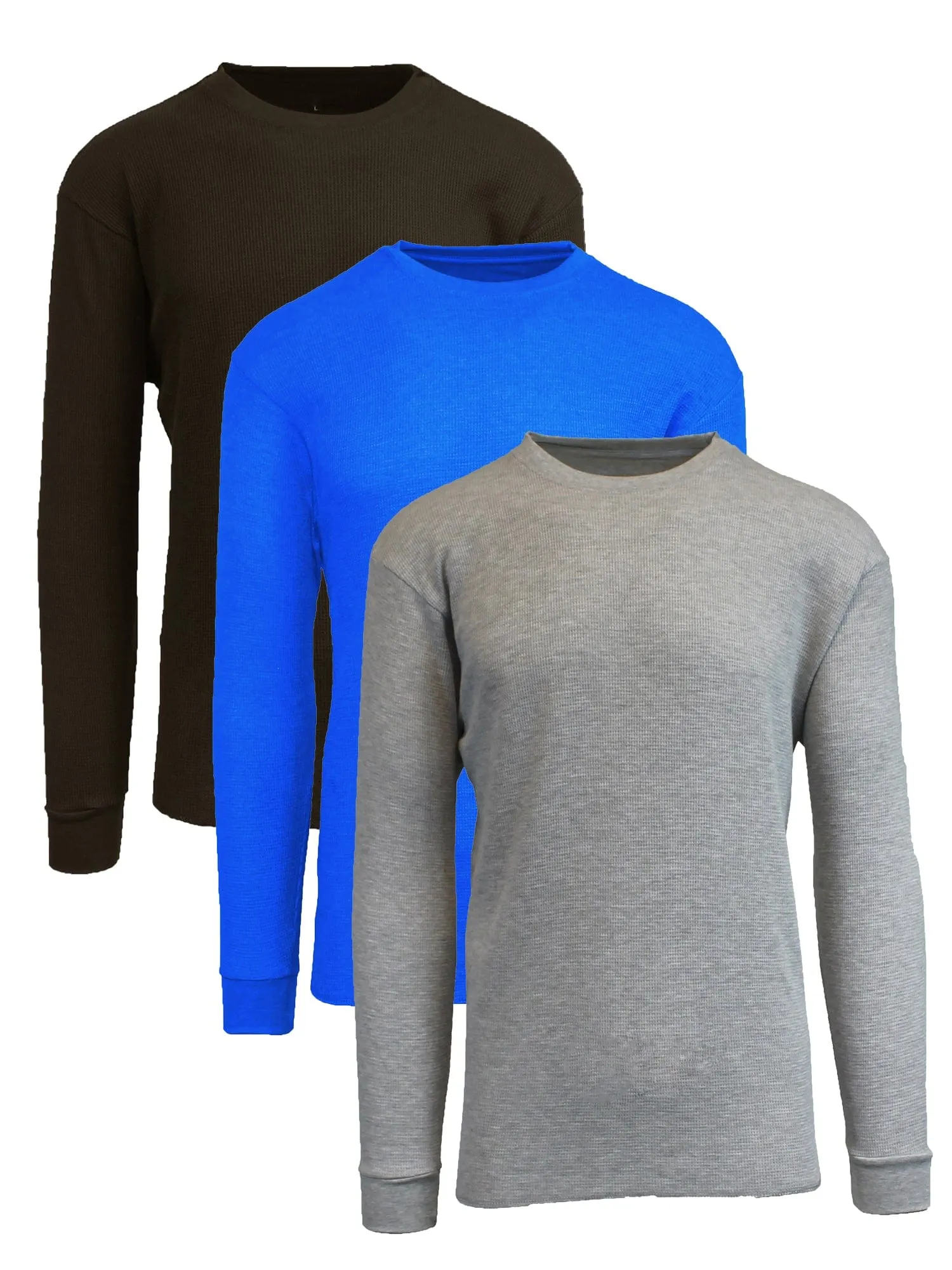 Men's Long Sleeve Thermal Shirts (3-Pack)