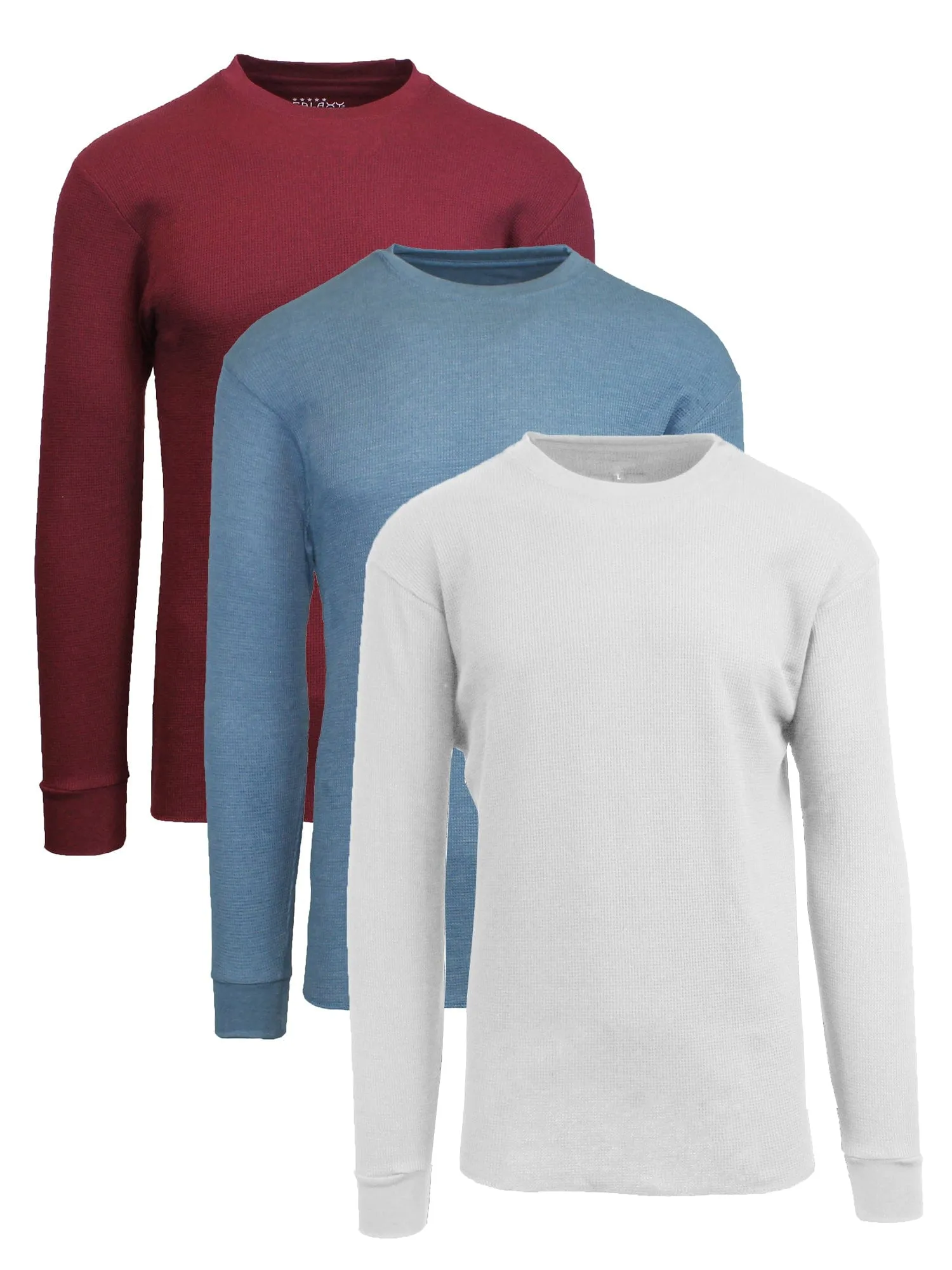 Men's Long Sleeve Thermal Shirts (3-Pack)