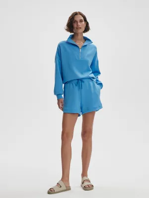 Ollie High Rise Short - Azure Blue