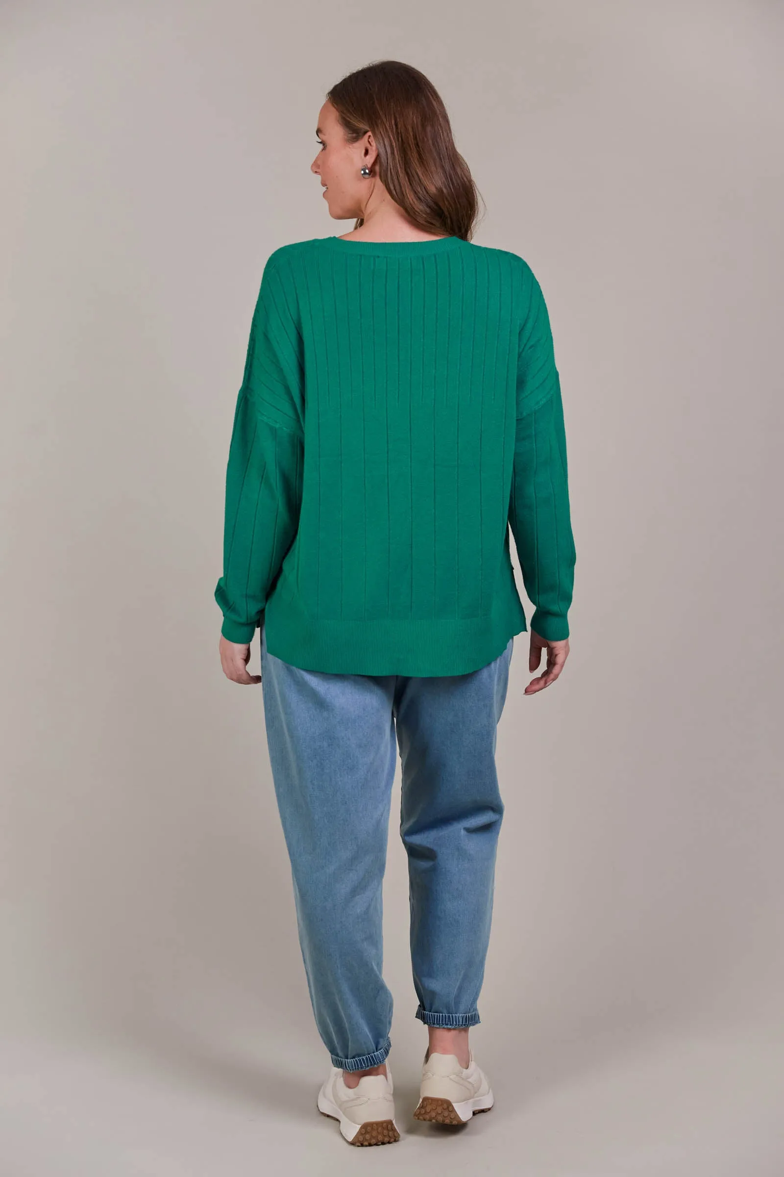 Palmer Relaxed Knit - Teal
