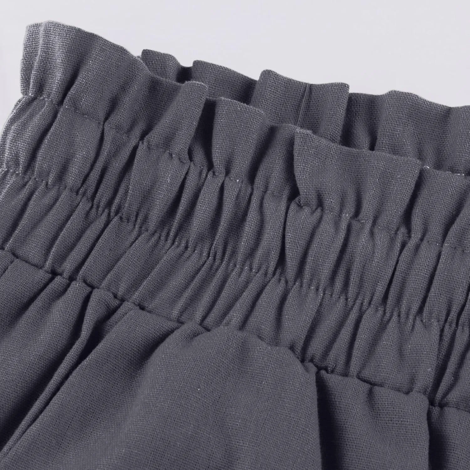 Pants for Women, Pants Cotton Linen Straight Leg Wide High Waisted Summer