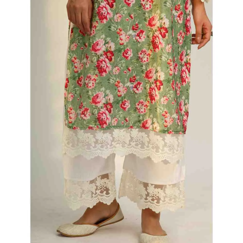 Roze Hayat Velvet (Set Of 2)