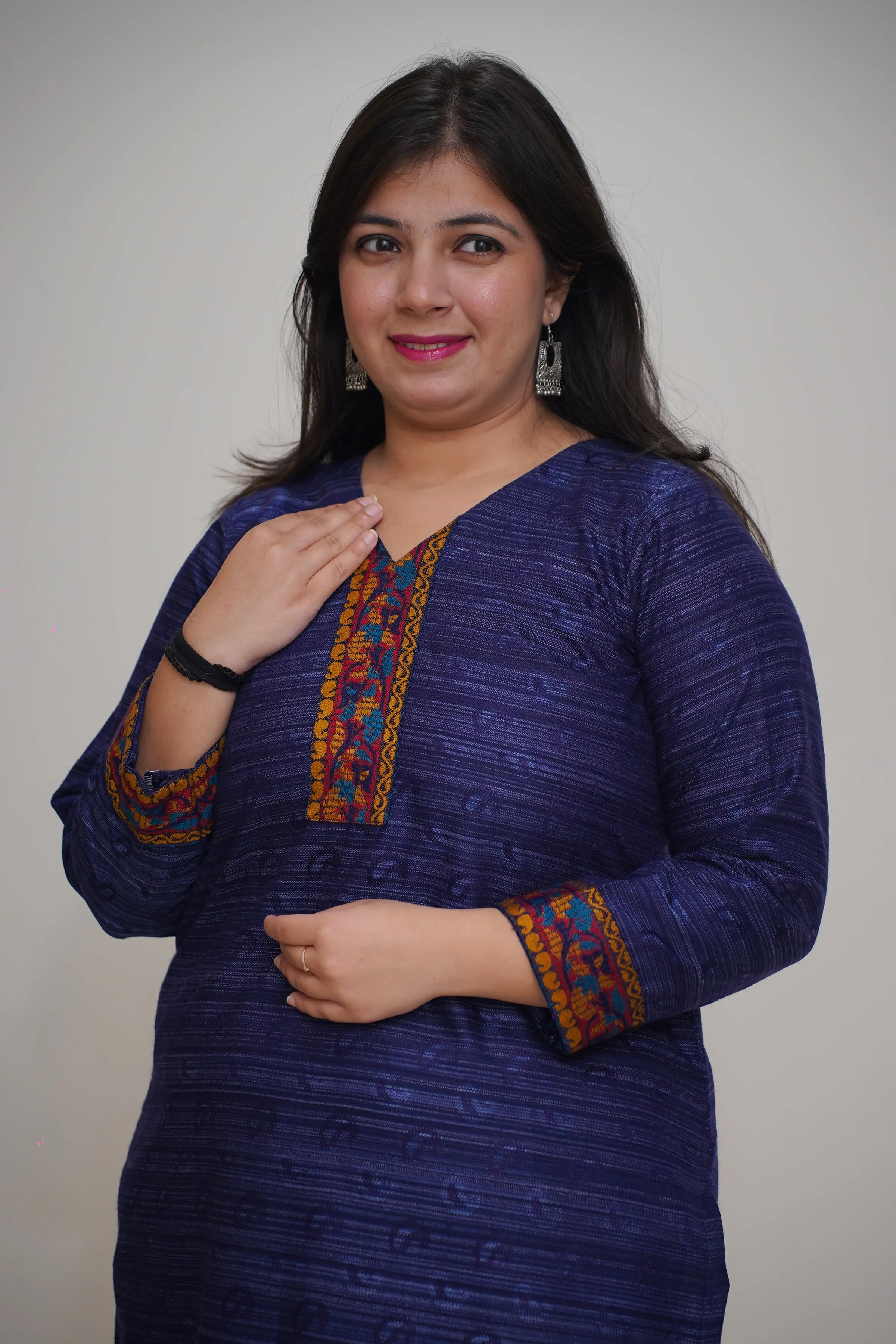Sapphire Frose Woollen Kurta Set