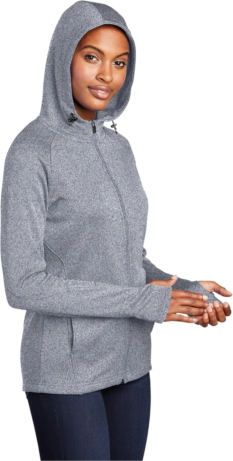 Sport-Tek Ladies Tech Fleece Full-Zip Hooded Jacket. L248