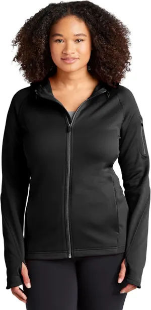 Sport-Tek Ladies Tech Fleece Full-Zip Hooded Jacket. L248