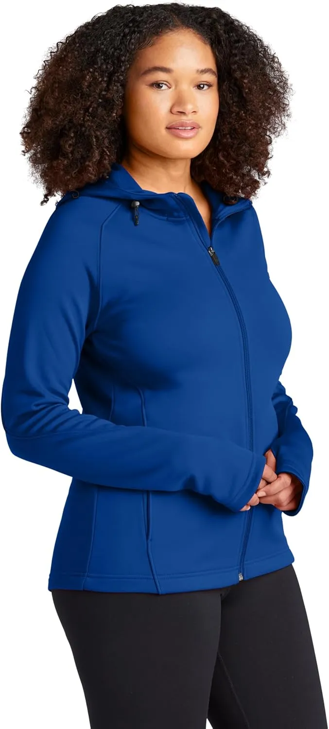 Sport-Tek Ladies Tech Fleece Full-Zip Hooded Jacket. L248