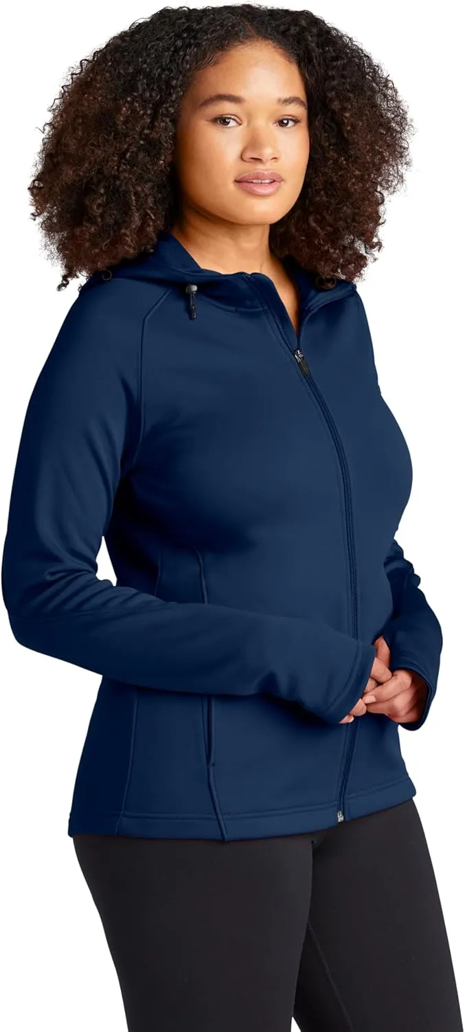 Sport-Tek Ladies Tech Fleece Full-Zip Hooded Jacket. L248