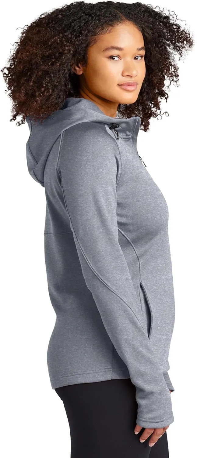 Sport-Tek Ladies Tech Fleece Full-Zip Hooded Jacket. L248