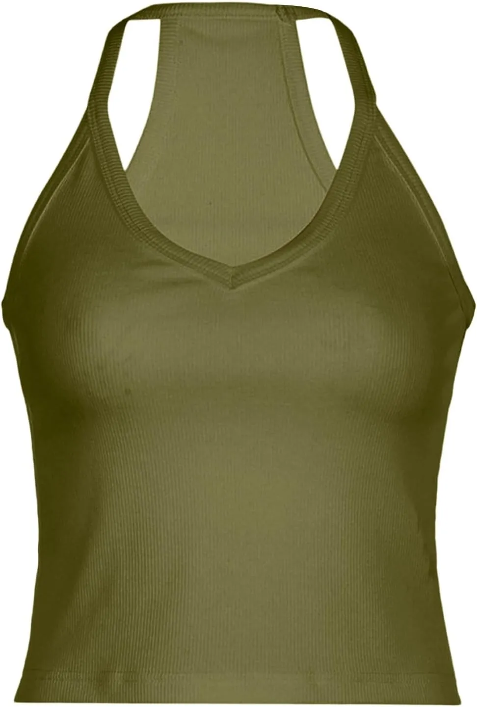 Tank Top for Women Sexy U Neck Women Summer Tops 2025 Racerback Workout Tank Camisole Ribbed Sleeveless Fashion Clothes