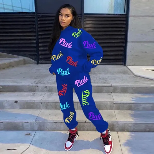 Tracksuits Suits Two Piece Set