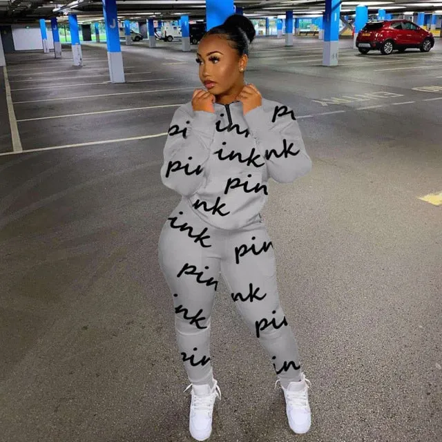 Tracksuits Suits Two Piece Set