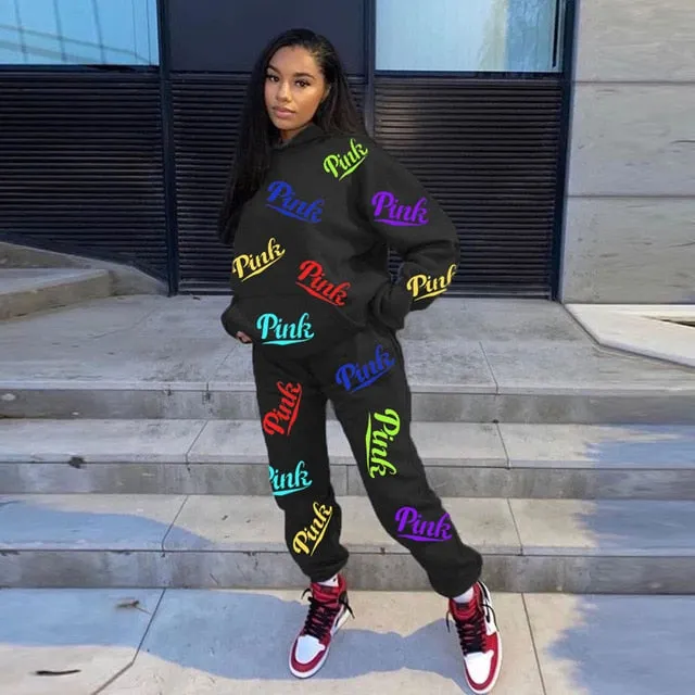 Tracksuits Suits Two Piece Set