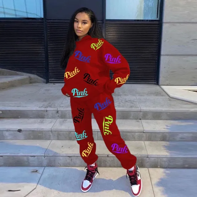 Tracksuits Suits Two Piece Set