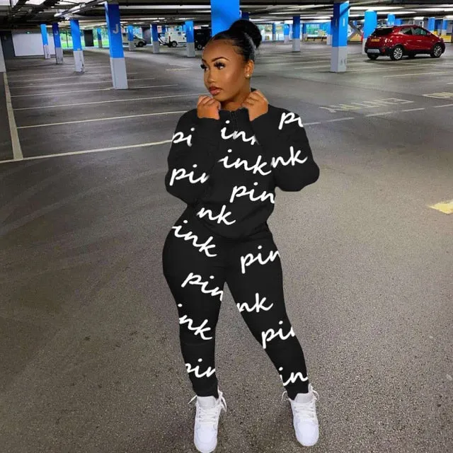 Tracksuits Suits Two Piece Set