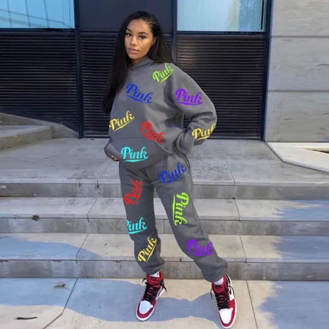 Tracksuits Suits Two Piece Set
