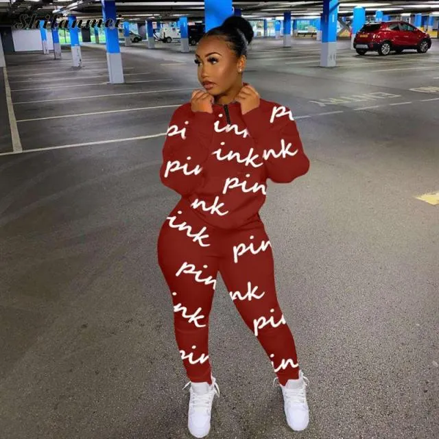 Tracksuits Suits Two Piece Set