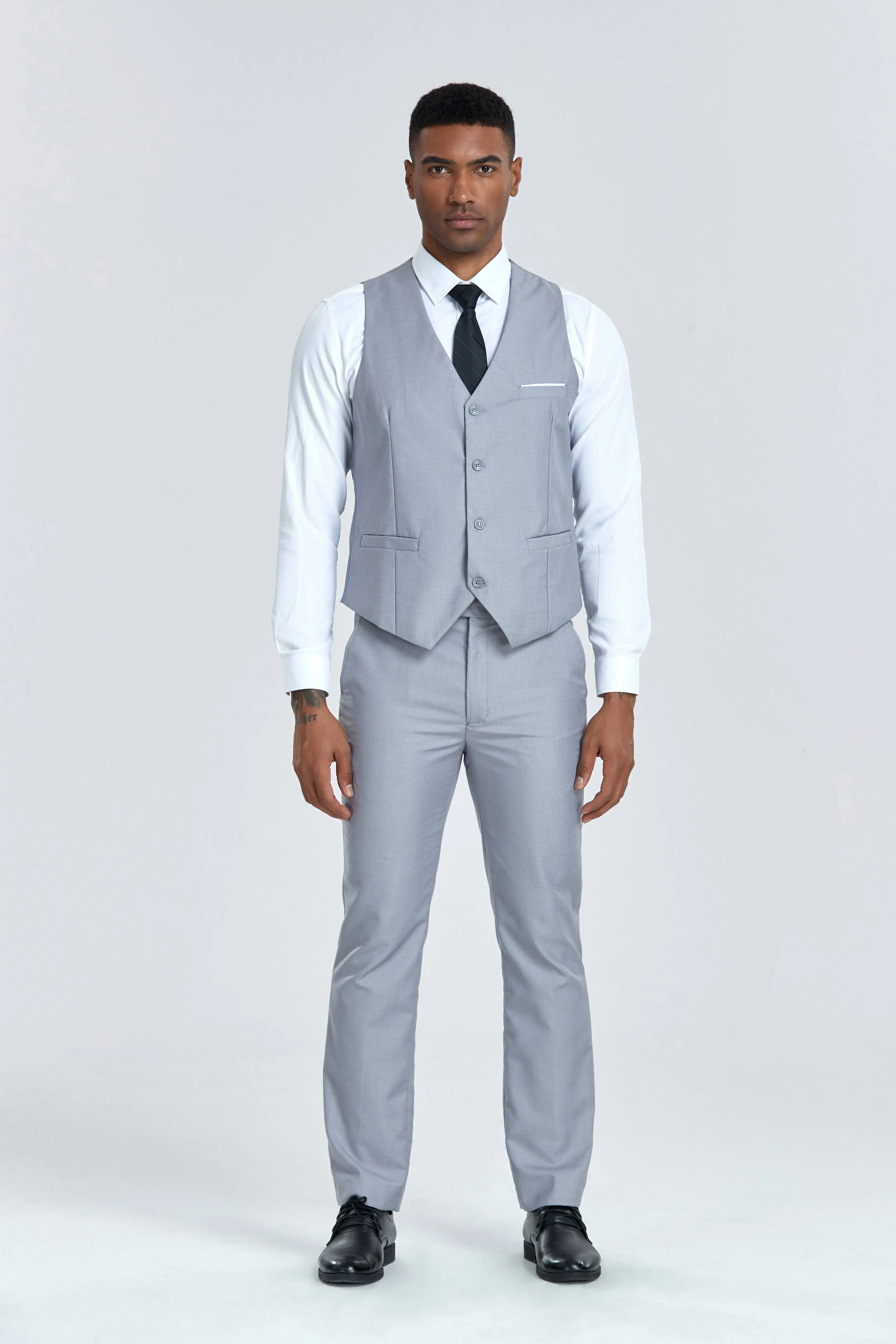 White Party Business Banquet 3 Piece Men Suits