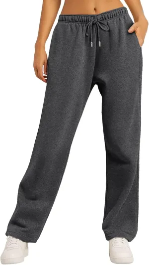 Wide Leg Pants for Women, Wide Leg Straight High Waisted Lightweight Linen
