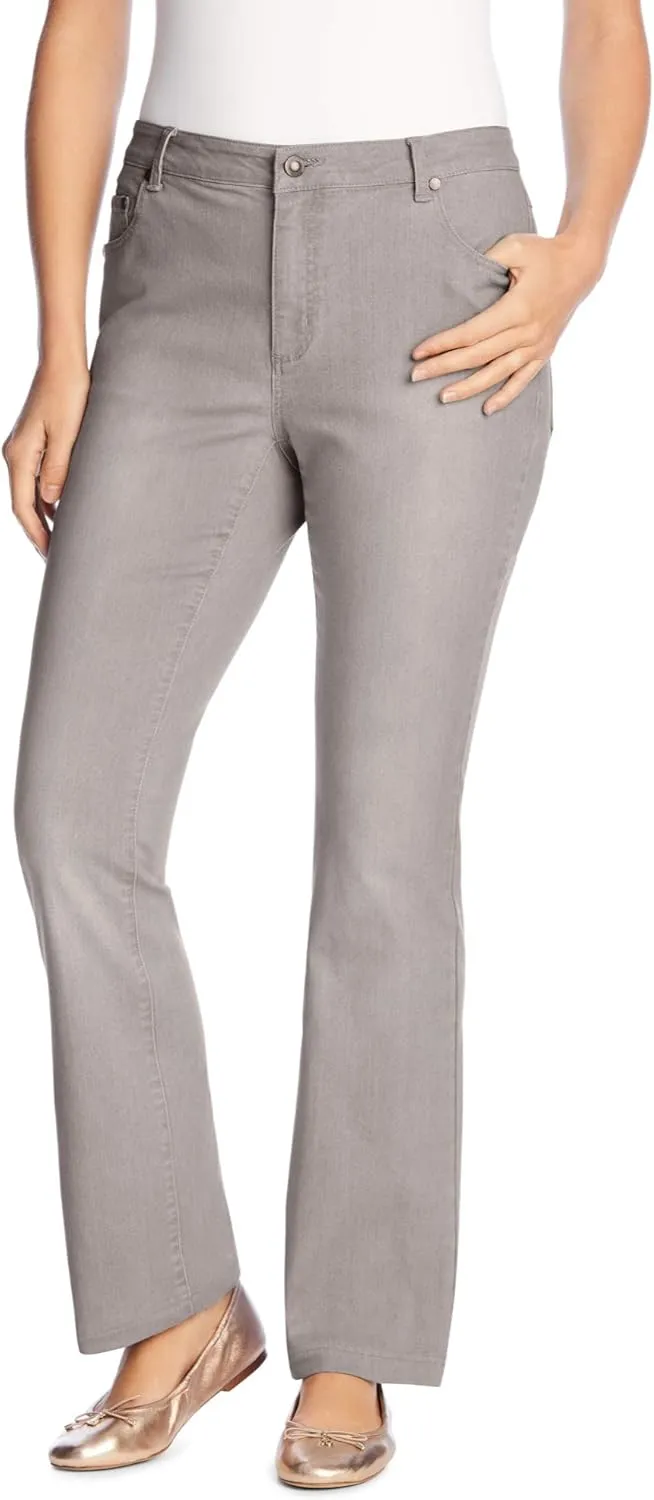 Woman Within Plus Size Petite Bootcut Stretch Denim Jean